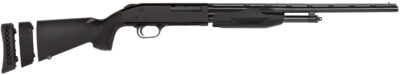 Mossberg 50358 510 Mini Super Bantam All Purpose Youth 410 Gauge Pump 3" 2+1 18.50" Blued Vent Rib Steel Barrel, Blued Steel Receiver, Black Synthetic Stock w/Adjustable LOP Spacer