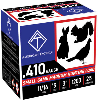 ATI GAME LOAD 410 3" 11/16OZ - #5 1200FPS 250RD CASE LOT