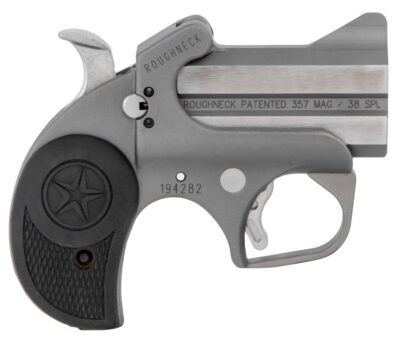 Bond Arms BARN Roughneck  38 Special/357 Mag 2rd Shot 2.50" Stainless Steel Barrel/Black Rubber Grips *No Box/Manual