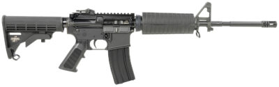 Bushmaster 0010011BLK M4 Patrolman's  5.56x45mm NATO 16" 30+1 Black Rec/Barrel Black 6 Position Collapsible Stock Black Polymer Grip A2 Front Sight Right Hand