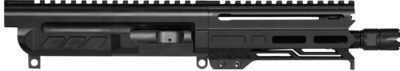 CMMG 94B6829AB Dissent  9mm Luger 6.50", Left Side Charging Handle, Armor Black, OEM Zeroed Linear Comp, 4.60" M-LOK Handguard for AR-Platform, Picatinny End Plate