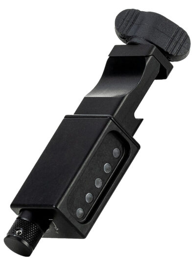 Mdt Sporting Goods Inc 107202BLK LRA Send iT Electronic Level  Picatinny Rail Attachment, Black Aluminum, 5 Color LEDs, Adj. Brightness, Weather Resistant