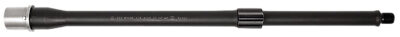 Ballistic Advantage BABL223013PQ Premium Series  223 Wylde 16" Threaded Hanson Profile, Midlength with Low Pro Gas Block, Black QPQ 4150 Chrome Moly Vanadium Steel, Fits AR-15