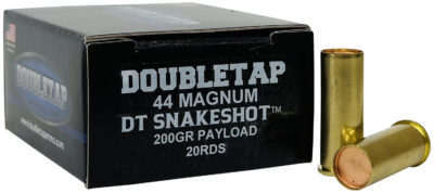 DoubleTap Ammunition 44MSS2 Snake Shot  44Mag 200gr 20 Per Box/50 Case