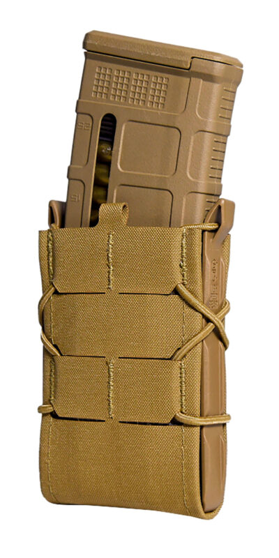 High Speed Gear 24TA00CB TACO Gen 2 Rifle Coyote Brown Nylon MOLLE Compatible w/ Rifle