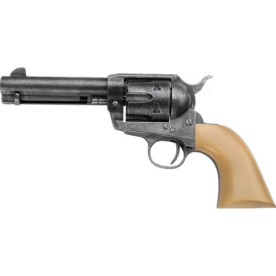 Pietta 1873 The R Model Revolver 45 LC 4.75 in. Caramel Grip