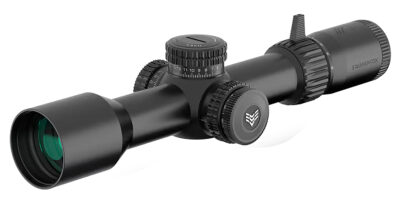 Swampfox Optics TWK52556-3M Warhawk  Black 5-25x56mm 34mm Tube Sharpshooter MOA Reticle