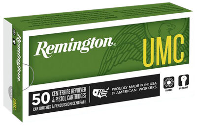 Remington Ammunition 23744 UMC  44RemMag 180gr Jacketed Soft Point 50 Per Box/10 Case