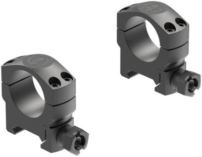 Leupold 57524 Mark 4 Scope Ring Set Matte Black Aluminum 1" Tube Medium Picatinny Rail
