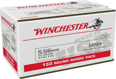 WINCHESTER USA 5.56X45 55GR - FMJ 600RD CASE LOT