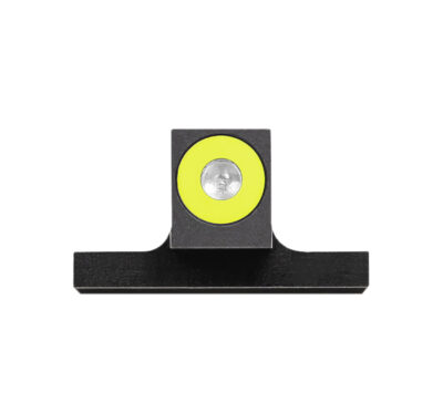Night Fision SAW200001YGX Tritium Front Sight for Smith & Wesson  Green Tritium Yellow Outline M&P/Shield/SD9VE