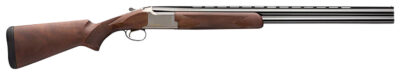 Browning 018259605 Citori Hunter 20 Gauge 26" Barrel 3" 2rd, Blued Barrels, Silver Nitride Finished Receiver With Gold Accents, Grade II Satin American Walnut Stock