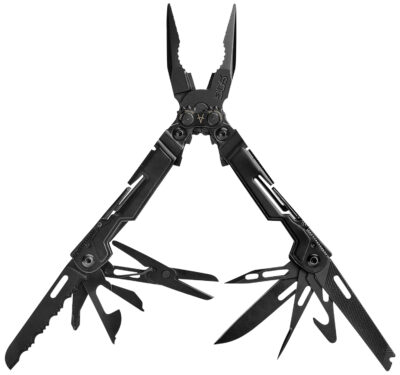 S.O.G SOG-PP1002-C PowerPint  Black Hardcoat Anodized Stainless Steel 5.10" Long Features 5Cr15MoV Stainless Steel