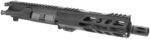 TacFire BU-556-7 Pistol Upper Assembly  5.56x45mm NATO Caliber with 7" Black Nitride Barrel, Black Anodized 7075-T6 Aluminum Receiver & M-LOK Handguard for AR-Platform Includes Bolt Carrier Group
