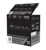 Migra Ammunitions M12S46 Staxd  12Gauge 3" 1 1/4oz 4/6Shot 25/10 *Sold by the case