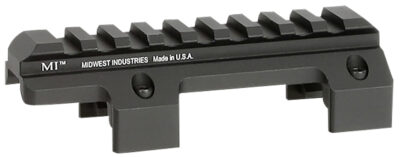 Midwest Industries MIMP5OR HK MP5 and Clones Top Picatinny Rail  Black Anodized 0 MOA
