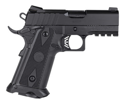 Girsan 395035 Witness2311  9mm Luger 17+1 3.40" Black Steel Barrel, Black Serrated Steel Slide, Black Polymer Frame w/Beavertail & Picatinny Rail, Black Checkered Polymer Grip, Ambidextrous