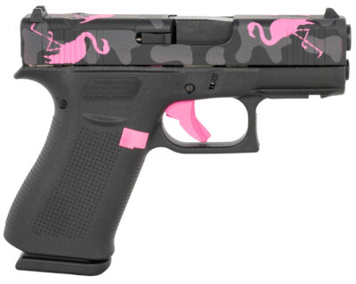 Glock PX4350204FRMOSMM G43X MOS Sub-Compact 9mm Luger 10+1 3.41" GMB Barrel, MOS Cut/Serrated Steel Slide,  Polymer Frame w/Picatinny Rail Textured Polymer Grip, Forced Reset Trigger, Ambidextrous