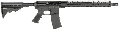 Anderson B2K869A034 Dark Horse  5.56x45mm NATO 30+1 16" Black Nitride Steel Barrel, Matte Black Picatinny Rail Aluminum Receiver, M-LOK Handguard, 6 Position Black Synthetic Stock, A2 Style Grip