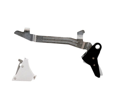 Timney Triggers ALPHAGLOCK5LARGESILVER Alpha Competition  Silver Fits Glock Gen5