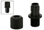 Walther Arms 512105 Threaded Barrel Adapter  P22 Black Nitride Stainless Steel 1/2"-28 tpi Handgun