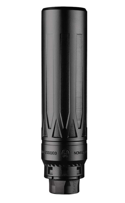 Dead Air NOMADTIXCDTBLK Nomad TI XC Black 7.62mm Silencer w/ Direct Thread 5/8-24 Hub Mount