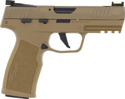 SIG P322 22LR 4" FIBER OPTIC - ADJ. SIGHTS 20-SHOT FDE POLY