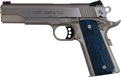 COLT GOVT COMPETITION 38 SUPER - 5" STAINLESS ADJ. SIGHTS G10